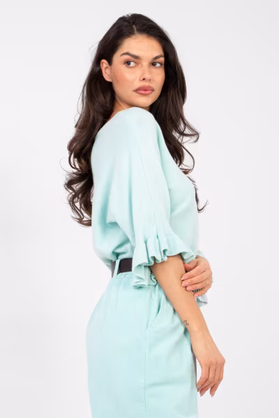 Sweter Damski Model IT-SW-99244.98 Light Blue - Italy Moda — zdjęcie 2