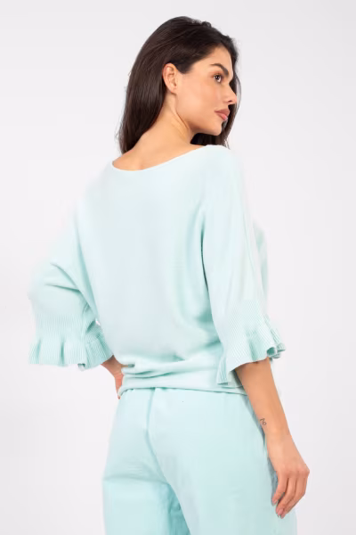 Sweter Damski Model IT-SW-99244.98 Light Blue - Italy Moda — zdjęcie 3
