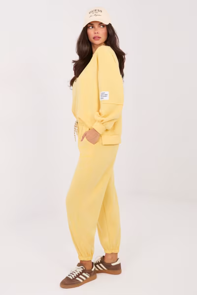 Spodnie Komplet Model IT-KMPL-9781.15 Yellow - Italy Moda — zdjęcie 1