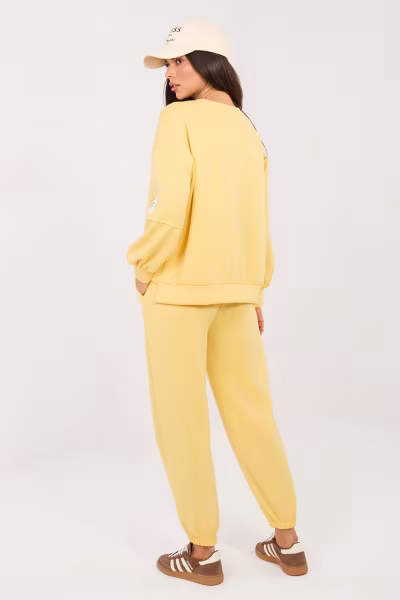 Spodnie Komplet Model IT-KMPL-9781.15 Yellow - Italy Moda — zdjęcie 2