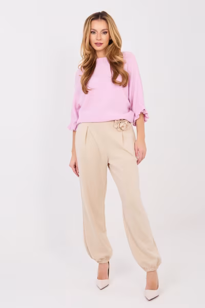 Spodnie Dresowe Model IT-SP-22197.64 Beige - Italy Moda — zdjęcie 1