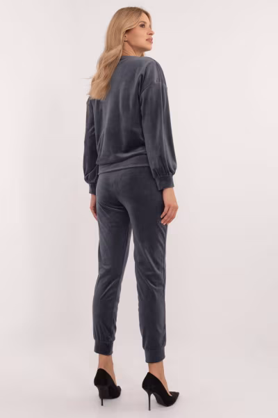 Spodnie Komplet Model DHJ-KMPL-8655-1.67 Grafit - Italy Moda — zdjęcie 3