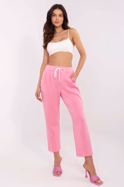 Spodnie Dresowe Model DHJ-SP-20523.66P Pink - Italy Moda — zdjęcie 1