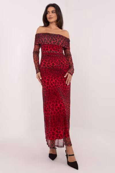 Sukienka Model DHJ-SK-18702.40 Red - Italy Moda — zdjęcie 1