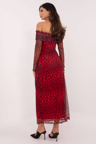 Sukienka Model DHJ-SK-18702.40 Red - Italy Moda — zdjęcie 3