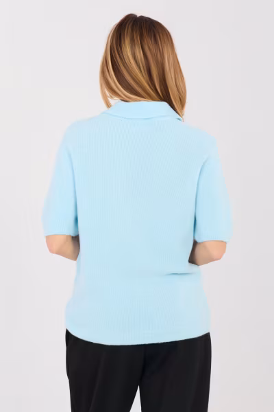 Sweter Damski Model MI-SW-0120.16 Light Blue - Italy Moda — zdjęcie 3