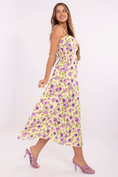 Sukienka Model MI-SK-23817-3.96 Light Yellow - Italy Moda — zdjęcie 2