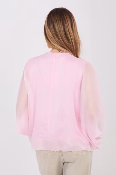 Bluzka Model IT-BZ-18868.81 Light Pink - Italy Moda — zdjęcie 3