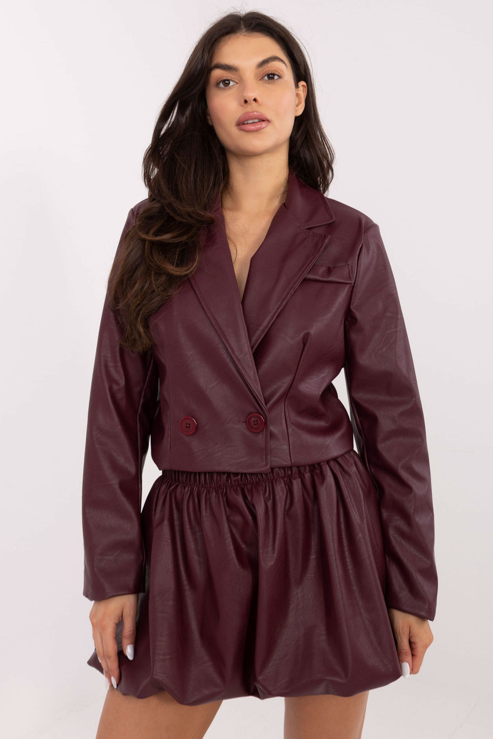 Spódnica Model IT-SD-FL9791.17P Bordo - Italy Moda