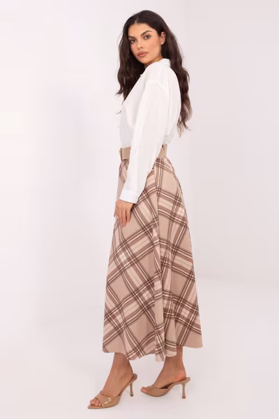 Spódnica Model IT-SD-23296.84 Beige - Italy Moda — zdjęcie 2