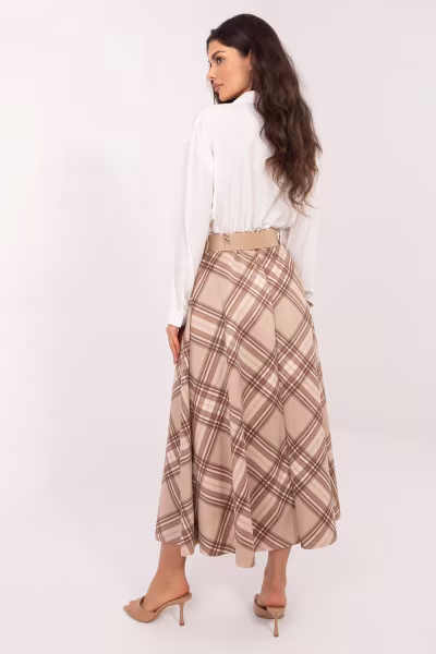 Spódnica Model IT-SD-23296.84 Beige - Italy Moda — zdjęcie 3