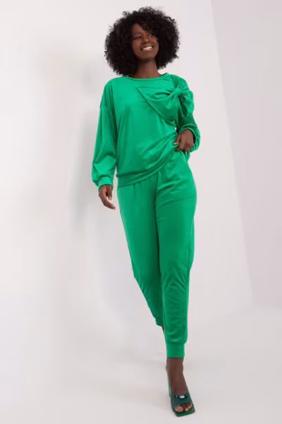 Spodnie Komplet Model DHJ-KMPL-8831.14X Green - Italy Moda — zdjęcie 1