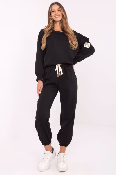 Spodnie Komplet Model MI-KMPL-M5879.86 Black - Italy Moda — zdjęcie 1