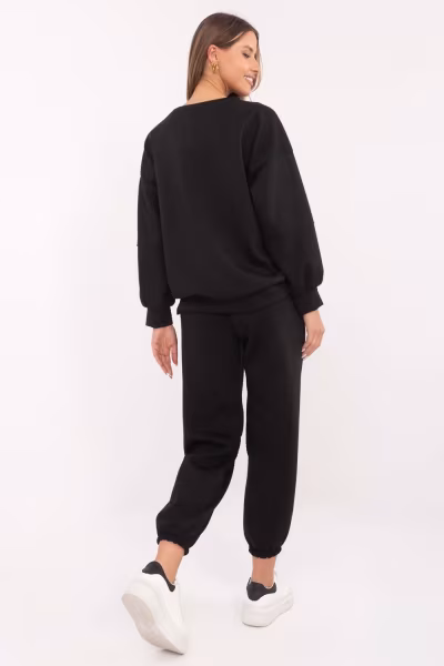 Spodnie Komplet Model MI-KMPL-M5879.86 Black - Italy Moda — zdjęcie 3