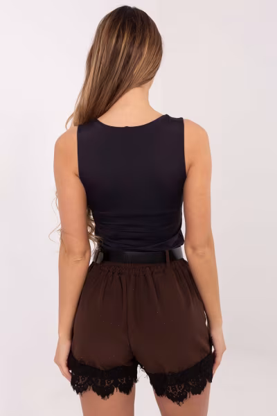 Szorty Damski Model IT-SN-FL9965.88 Brown - Italy Moda — zdjęcie 3