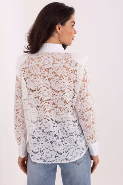 Koszula Damska Model IT-KS-21999.50 White - Italy Moda — zdjęcie 3