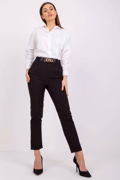 Spodnie Damskie Model DHJ-SP-13165.20 Black - Italy Moda — zdjęcie 1