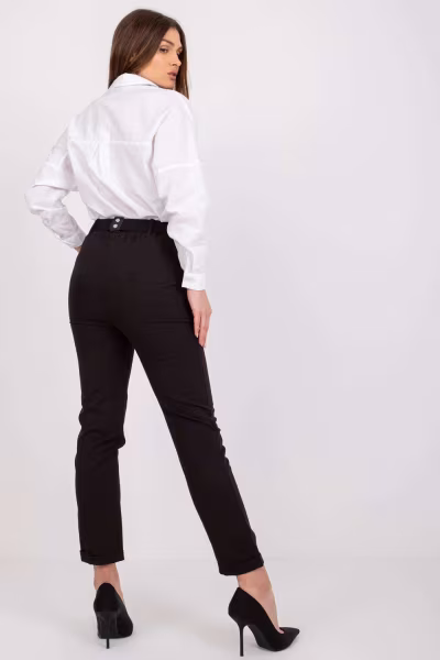 Spodnie Damskie Model DHJ-SP-13165.20 Black - Italy Moda — zdjęcie 3