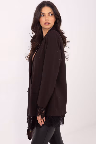 Marynarka Model IT-MA-FL9916-1.07P Dark Brown - Italy Moda — zdjęcie 2
