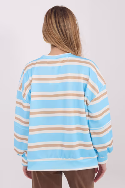 Bluza Damska Model IT-BL-9780-1.48 Light Blue - Italy Moda — zdjęcie 3