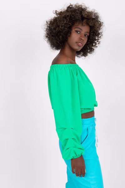 Bluzka Model DHJ-BZ-6816.57 Green - Italy Moda — zdjęcie 2
