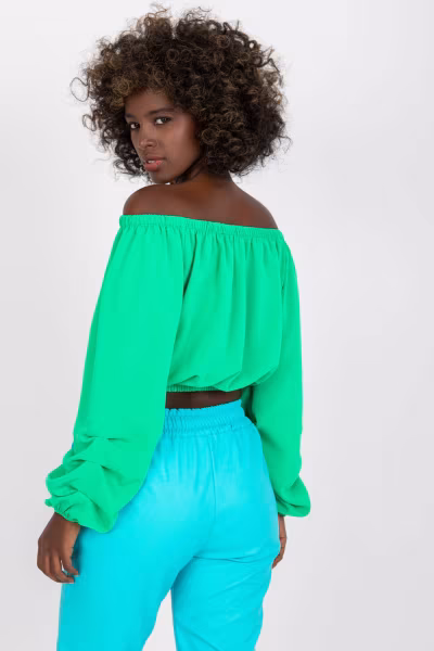 Bluzka Model DHJ-BZ-6816.57 Green - Italy Moda — zdjęcie 3