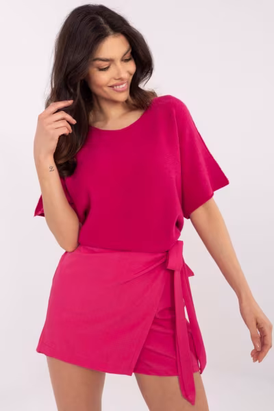 Spodnie Spódnicospodnie Model MI-SD-121388.39 Fuksja - Italy Moda — zdjęcie 3