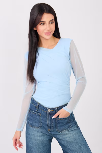 Body Model IT-BO-21601-1.31 Light Blue - Italy Moda — zdjęcie 1