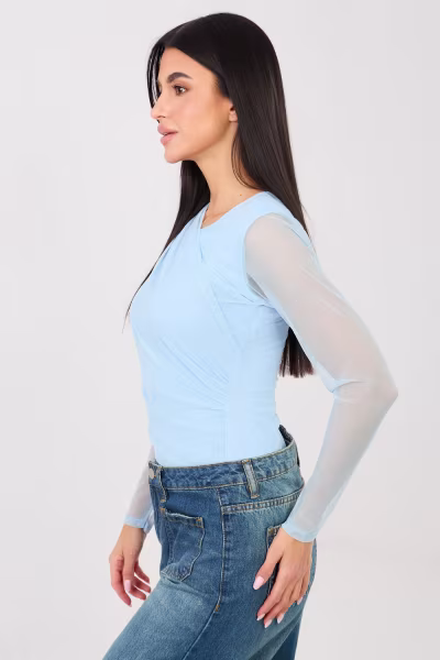 Body Model IT-BO-21601-1.31 Light Blue - Italy Moda — zdjęcie 3