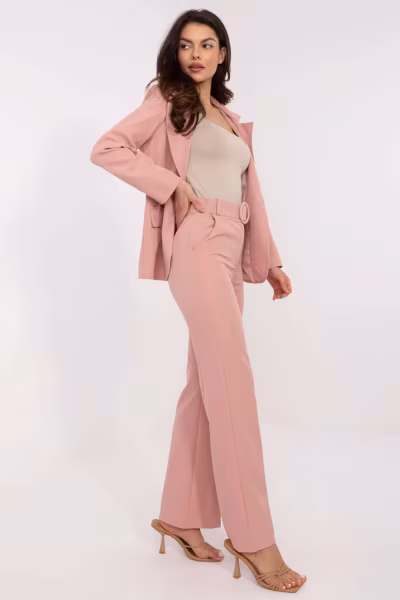 Spodnie Damskie Model DHJ-SP-18737.08 Light Pink - Italy Moda — zdjęcie 2