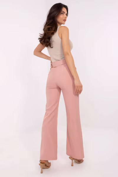 Spodnie Damskie Model DHJ-SP-18737.08 Light Pink - Italy Moda — zdjęcie 3