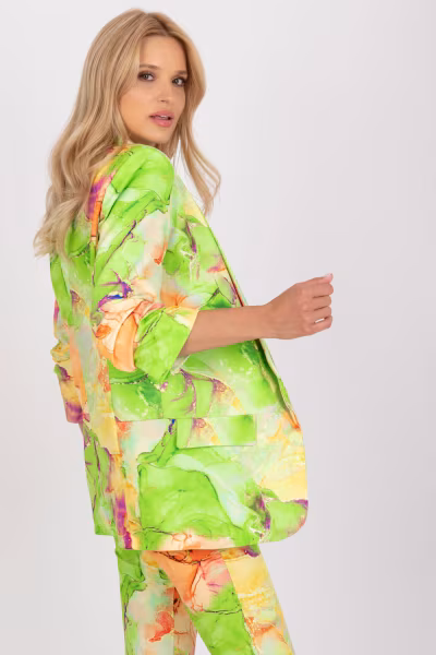 Marynarka Model DHJ-MA-7684A-1.22X Light Green - Italy Moda — zdjęcie 2