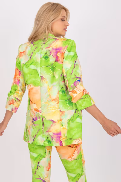 Marynarka Model DHJ-MA-7684A-1.22X Light Green - Italy Moda — zdjęcie 3