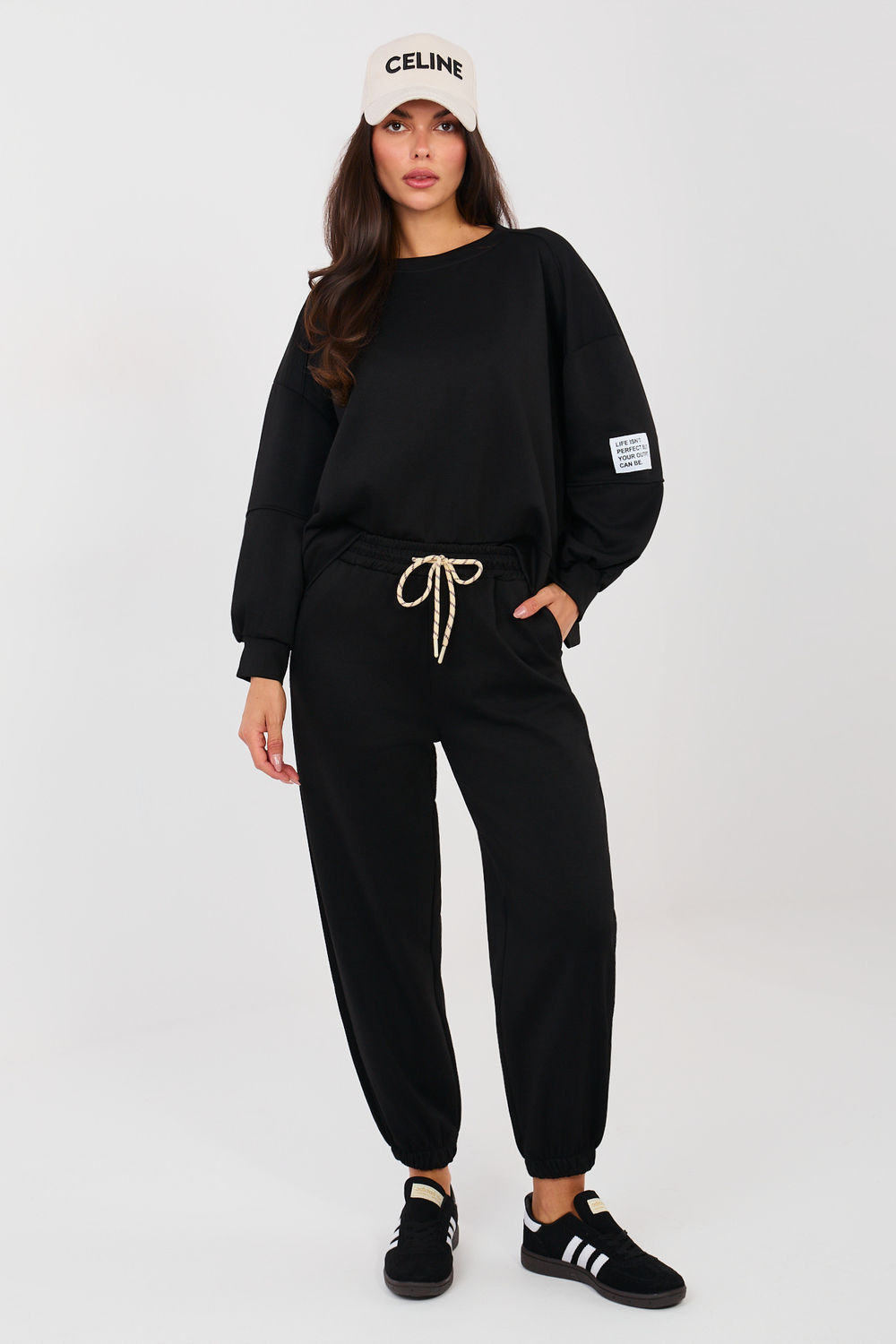 Spodnie Komplet Model IT-KMPL-9781.15 Black - Italy Moda