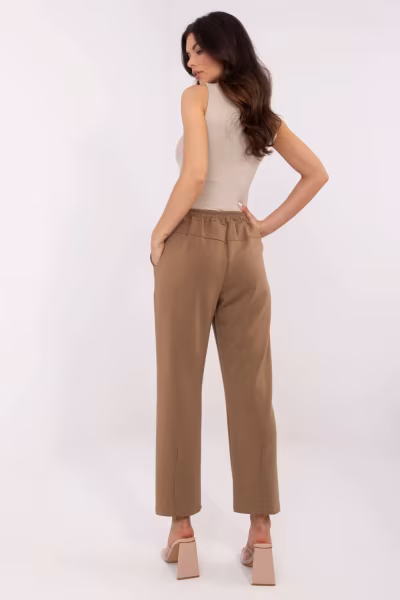 Spodnie Dresowe Model DHJ-SP-20523.66P Light Brown - Italy Moda — zdjęcie 3