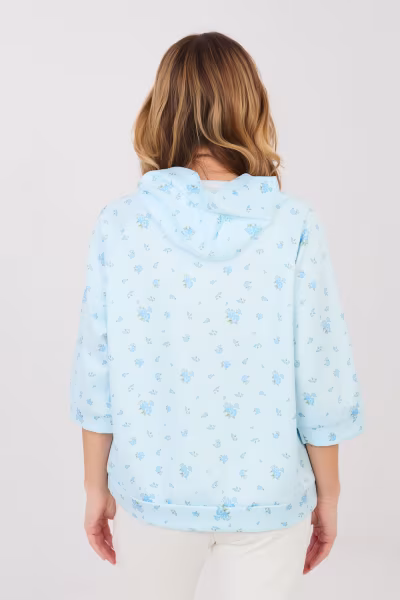 Bluza Damska Model IT-BZ-22278.74 Light Blue - Italy Moda — zdjęcie 3
