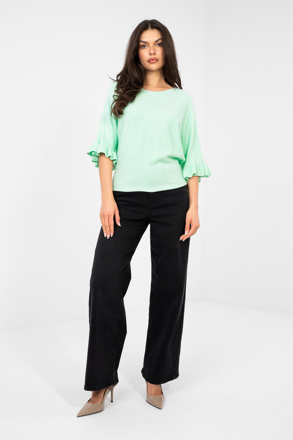 Sweter Damski Model IT-SW-99244.65 Mint - Italy Moda