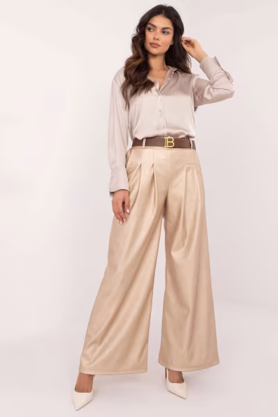 Spodnie Damskie Model DHJ-SP-19899.22X Beige - Italy Moda — zdjęcie 3