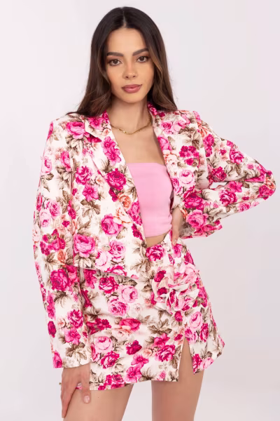 Spodnie Komplet Model DHJ-KMPL-A6091.18 Pink - Italy Moda — zdjęcie 2
