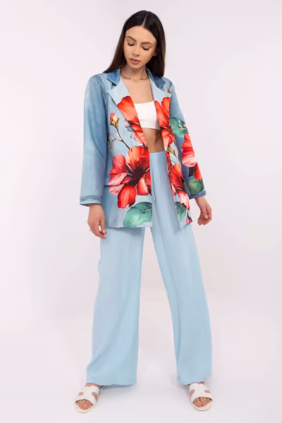 Marynarka Model DHJ-MA-18525-35.91 Blue - Italy Moda — zdjęcie 2