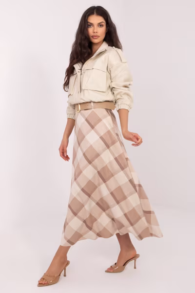Spódnica Model IT-SD-23296-1.85 Beige - Italy Moda — zdjęcie 2