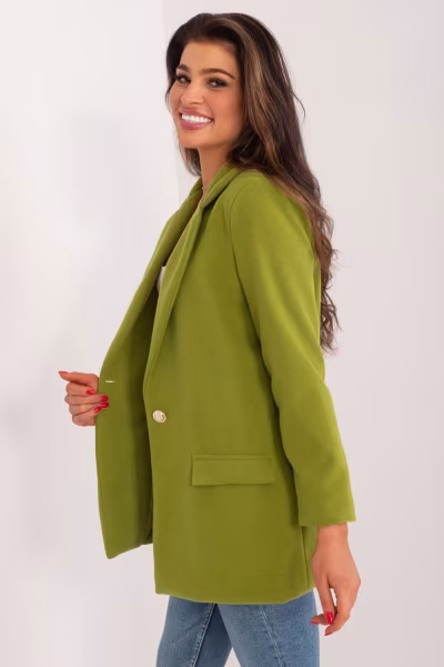 Marynarka Model DHJ-MA-18598.12X Oliwka - Italy Moda — zdjęcie 1