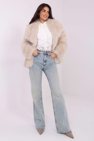 Koszula Damska Model MI-KS-A2818.09 White - Italy Moda — zdjęcie 2