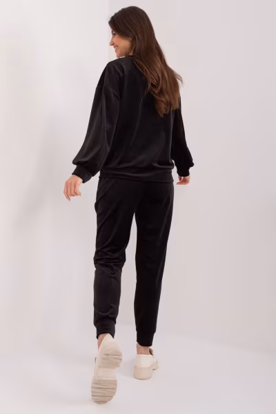 Spodnie Komplet Model DHJ-KMPL-8850.68 Black - Italy Moda — zdjęcie 3