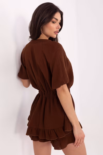 Kombinezon Model MI-KO-A5021.66 Dark Brown - Italy Moda — zdjęcie 3