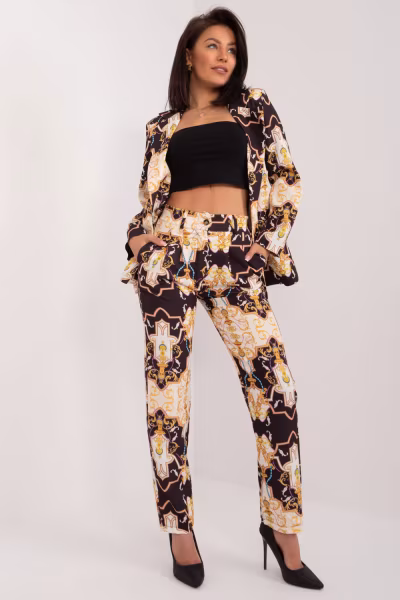 Spodnie Komplet Model DHJ-KMPL-17131.32X Black - Italy Moda — zdjęcie 1