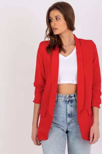 Marynarka Model DHJ-MA-7684.15P Red - Italy Moda — zdjęcie 1