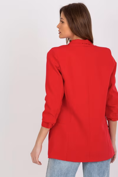 Marynarka Model DHJ-MA-7684.15P Red - Italy Moda — zdjęcie 3