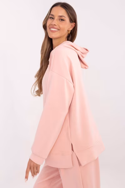 Bluza Damska Model DHJ-BL-20510.68 Brzoskwinia - Italy Moda — zdjęcie 2