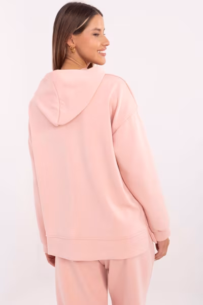 Bluza Damska Model DHJ-BL-20510.68 Brzoskwinia - Italy Moda — zdjęcie 3